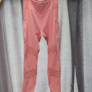 Coral High-Waisted Leggings By Motion 365 Fabletics